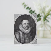 William I Prince von Orange Postkarte (Stehend Vorderseite)