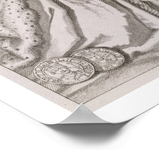 William II 'Rufus' (c.1056-1100) King of England Poster (Ecke)