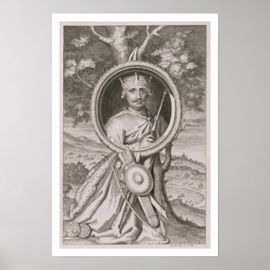 William II 'Rufus' (c.1056-1100) King of England Poster (Vorne)