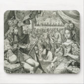 William III (1650-1702) und (1662-94) König Mousepad (Vorne)