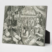 William III (1650-1702) und Mary II (1662-94) King Fotoplatte (Seite)