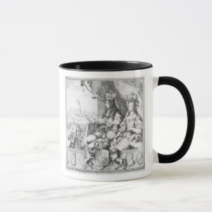 William III und Mary II Tasse