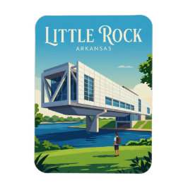 William J. Clinton Presidential Library USA -> Bib Magnet