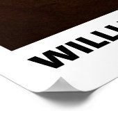 William James Mass of Habits Destiny Zitat Poster (Ecke)