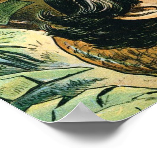 William Jennings Bryan the Snake Poster (Ecke)