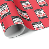 William Jewell College Geschenkpapier (Rolleneckpunkt)