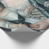 William Johnston Mrs. Jacob Hurd and Child Geschenkpapier (Ecke)