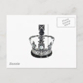 William & Kate 2011,04,29 Save the Date Ankündigungspostkarte (Rückseite)