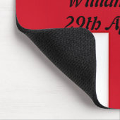 William & Kate - 29. April 2011 Mousepad (Ecke)