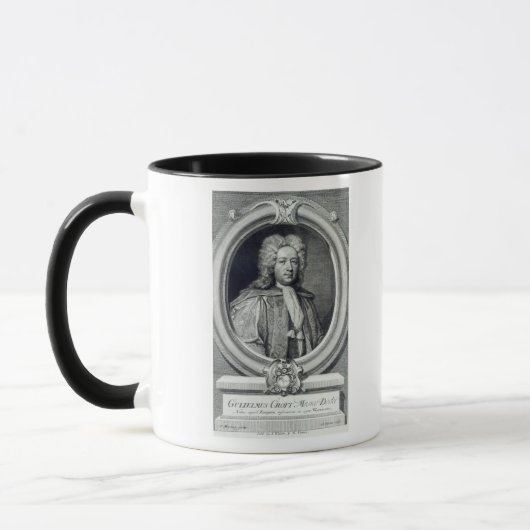 William-Kate, graviert von George Vertue Tasse (Links)