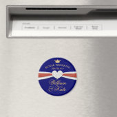 William & Kate - Königliche Hochzeit - Gedenkgesch Magnet (In Situ (Geschirrspüler))
