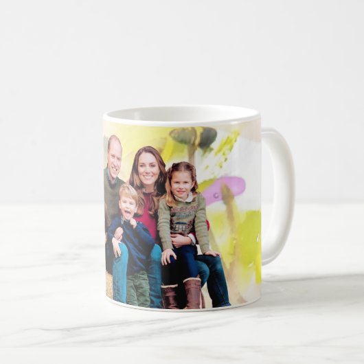 William Kate Royal Family Coffee Tasse (VorderseiteRechts)