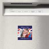 William & Kate Royal Wedding Kiss Magnet (In Situ (Geschirrspüler))