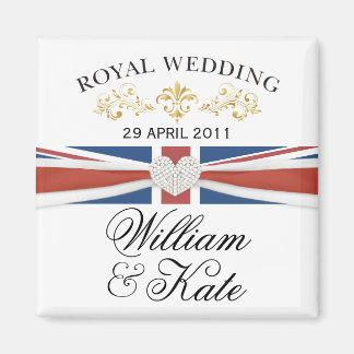 William & Kate Royal Wedding Magnet