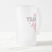 William & Kate Royal Wedding Mattglas Bierglas (VorderseiteRechts)