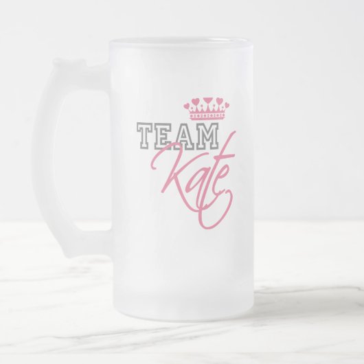 William & Kate Royal Wedding Mattglas Bierglas (Links)