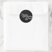 William & Kate Royal Wedding Runder Aufkleber (Tasche)