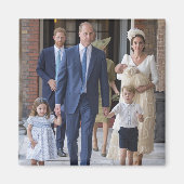 William, Kate und Kinder Magnet (Vorne)