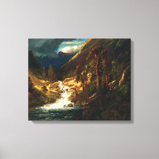 William Keith Hetch Hetchy Side Canyon II Leinwanddruck (Vorderseite)