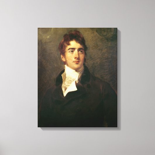 William Lamb, 2. Viscount Melbourne Leinwanddruck (Vorderseite)