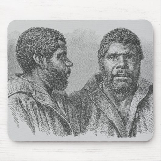 William Lanney, das Letzte tasmanisch Mousepad (Vorne)