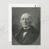William Lloyd Garrison Postkarte (Vorne/Hinten)