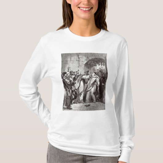 William Longchamp und Hugh de Pudsey T-Shirt (Vorderseite)