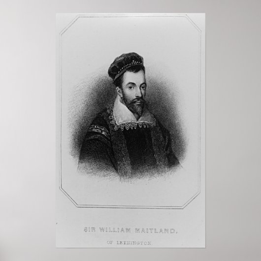 William Maitland of Lethington Poster (Vorne)
