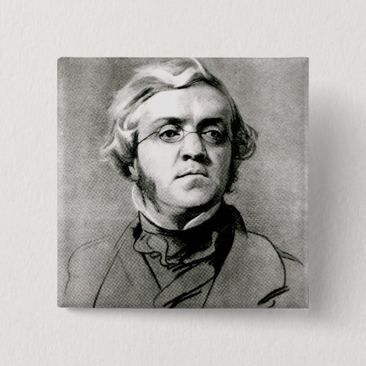 William Makepeace Thackeray Button (Vorderseite)