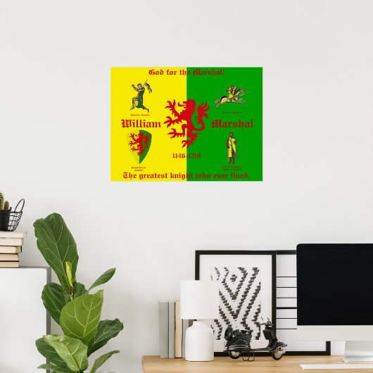 William Marshal Poster (Heimbüro)