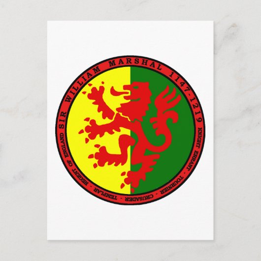 William Marshal Product Postkarte (Vorderseite)