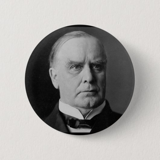 William Mckinley 25 Button (Vorderseite)