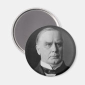 William Mckinley 25 Magnet (Vorderseite/Rückseite)
