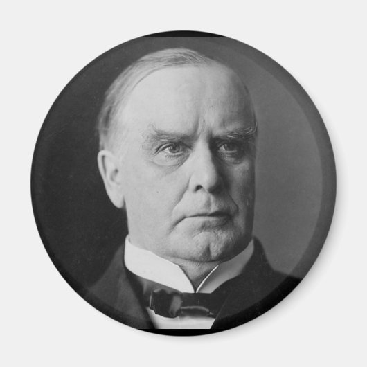 William Mckinley 25 Magnet (Vorne)