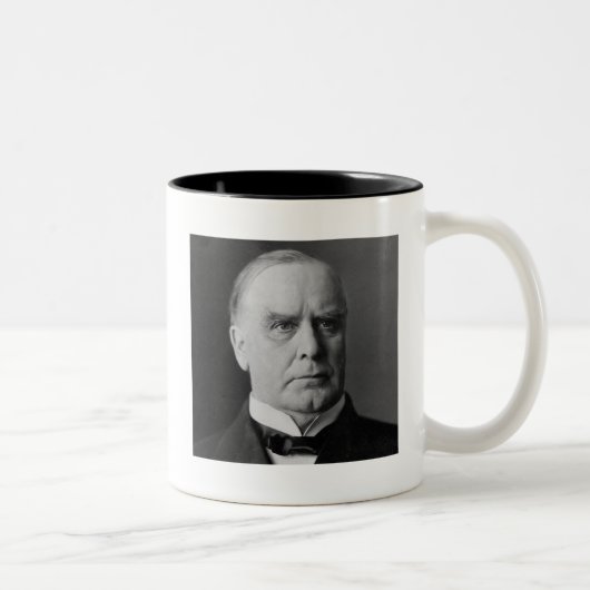 William Mckinley 25 Zweifarbige Tasse (Rechts)