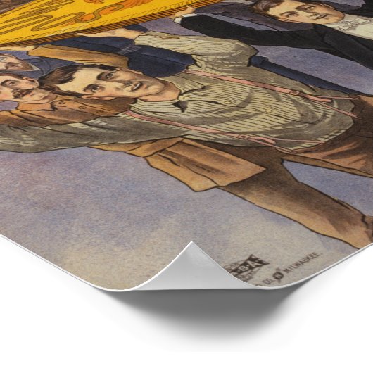 William McKinley Campaign Poster (Ecke)