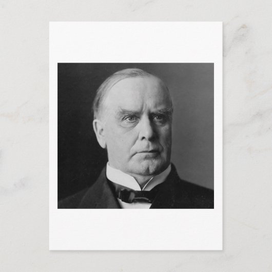 William Mckinley Postkarte (Vorderseite)