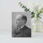 William McKinley Postkarte (Stehend Vorderseite)