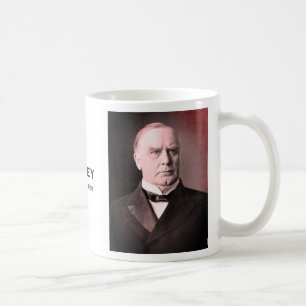 William McKinley, US-Präsident "Tariff King" Kaffeetasse