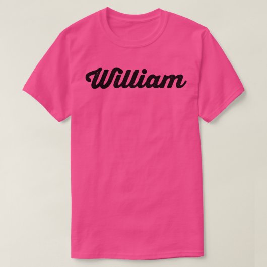 William, mein Name ist William 1 T-Shirt (Design vorne)