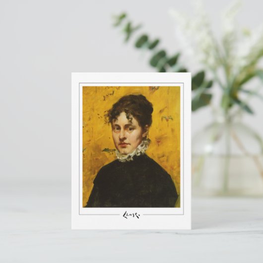William Merritt Chase #240 - Fine Art Postcard Postkarte (Stehend Vorderseite)