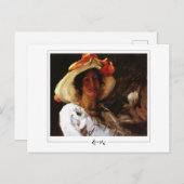 William Merritt Chase #266 - Fine Art Postcard Postkarte (Vorne/Hinten)