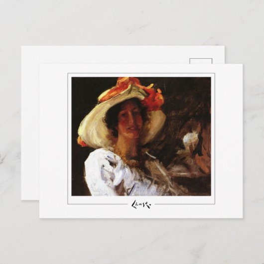 William Merritt Chase #266 - Fine Art Postcard Postkarte (Vorne/Hinten)