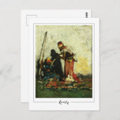 William Merritt Chase #313 - Fine Art Postcard Postkarte (Vorne/Hinten)