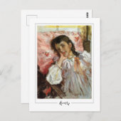 William Merritt Chase #329 - Fine Art Postcard Postkarte (Vorne/Hinten)