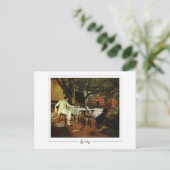 William Merritt Chase #330 - Fine Art Postcard Postkarte (Stehend Vorderseite)