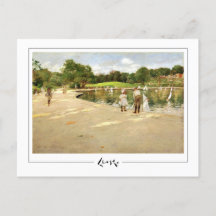 William Merritt Chase #346 - Fine Art Postcard