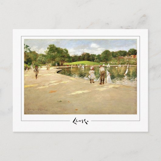 William Merritt Chase #346 - Fine Art Postcard Postkarte (Vorderseite)