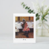 William Merritt Chase #38 - Fine Art Postcard Postkarte (Stehend Vorderseite)