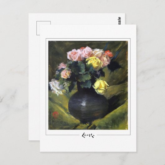 William Merritt Chase #47 - Fine Art Postcard Postkarte (Vorne/Hinten)